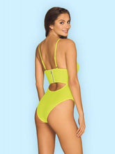 Neonia Opvallende Body Met Rits - Neon Geel - PlayForFun
